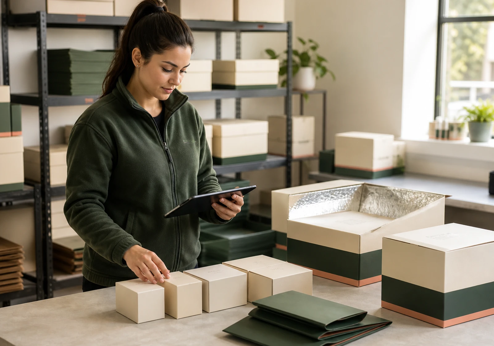 Kivapep warehouse and fulfillment preparation